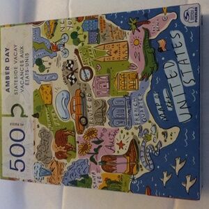 amber day 500 pice puzzle by spin master puzzles